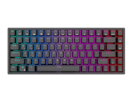 Klawiatura Royal Kludge RK84 RGB (Red switch) - Czarna RK84 red switch